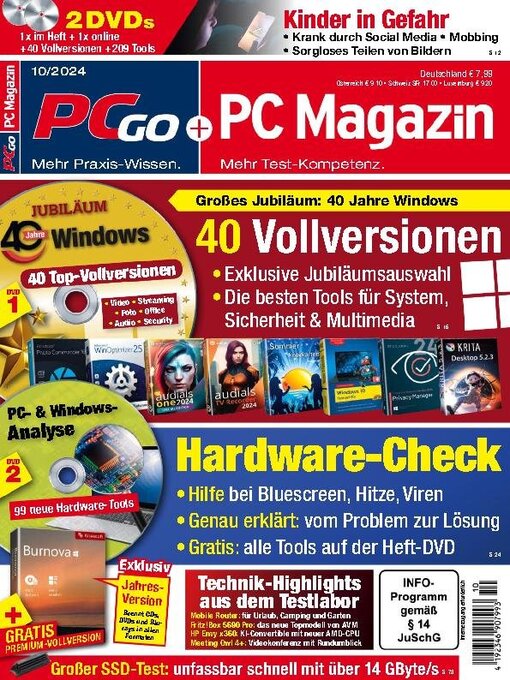 Title details for PC Magazin/PCgo by Weka Media Publishing GmbH - Available